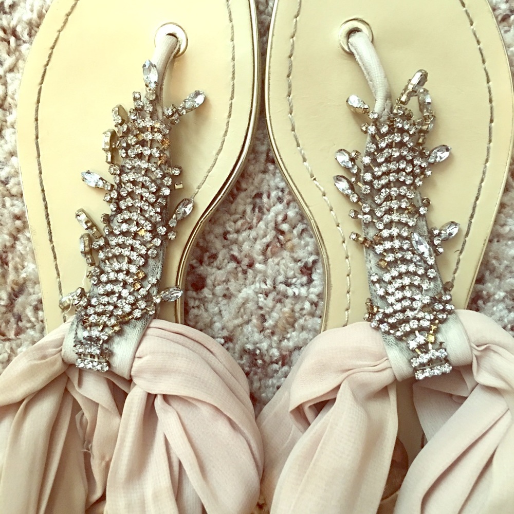 Embellished sandals!